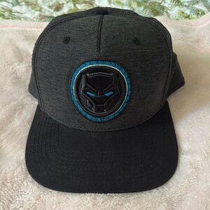 Black Panther Cap - Black and Blue